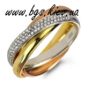 Обручальные кольца Trinity de Cartier (Картье Тринити)
