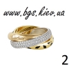 Обручальные кольца Trinity de Cartier (Картье Тринити)