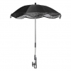 Зонт солнцезащитный для всех видов колясок.       Зонтик солнцезащитный крепится на все виды колясок.       Благодаря гибкому кр