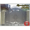 Гаражные сварные металлические ворота Мариуполь,          цена,          качество,          фото,          недорого