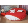Итальянская кожаная круглая кровать Бартоломео.