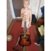 Fender cd60 SB. Отличный чехол, каподастр, ремень
